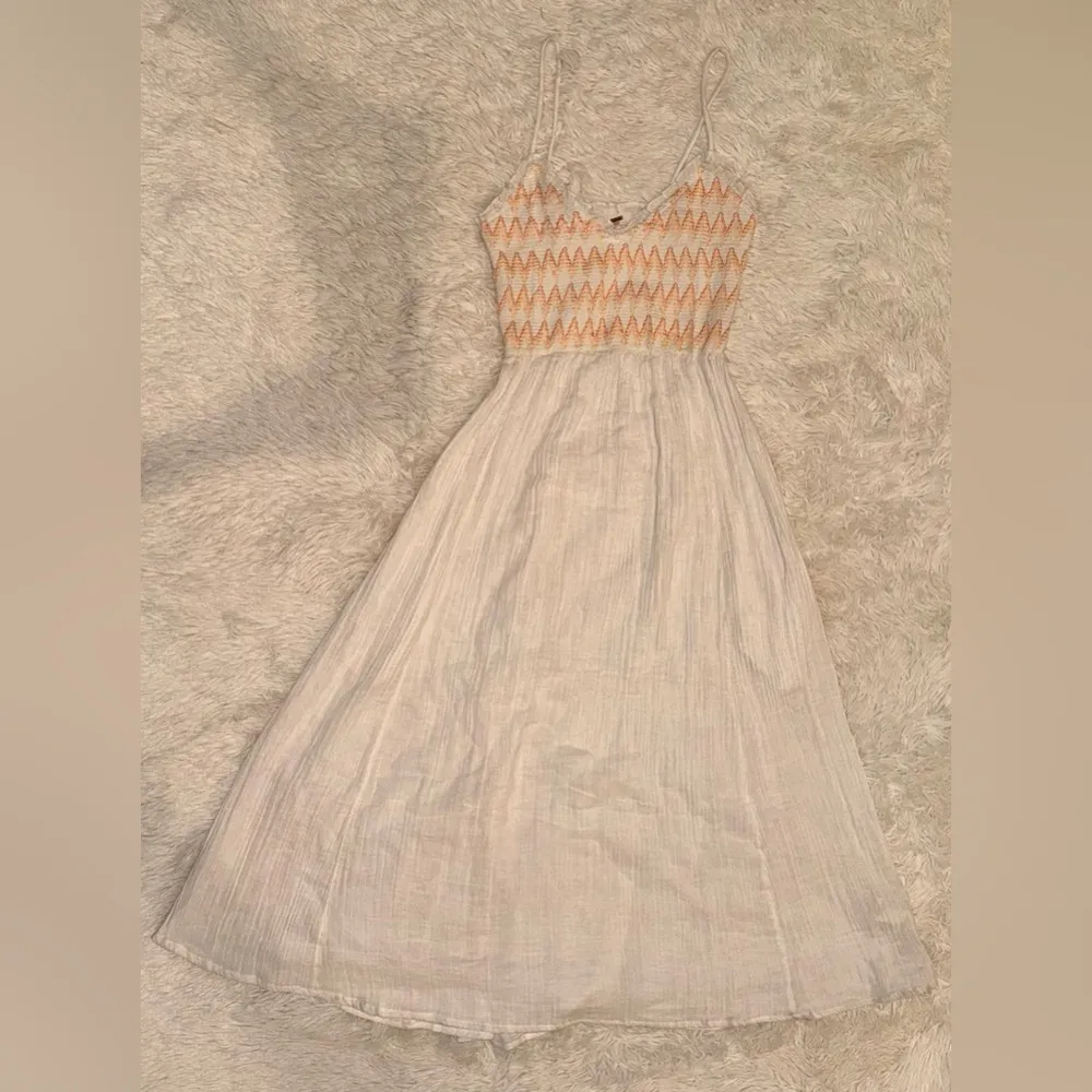 NWOT FREE PEOPLE sweet nothings midi dress in marshmallow white sz XS - Image 3