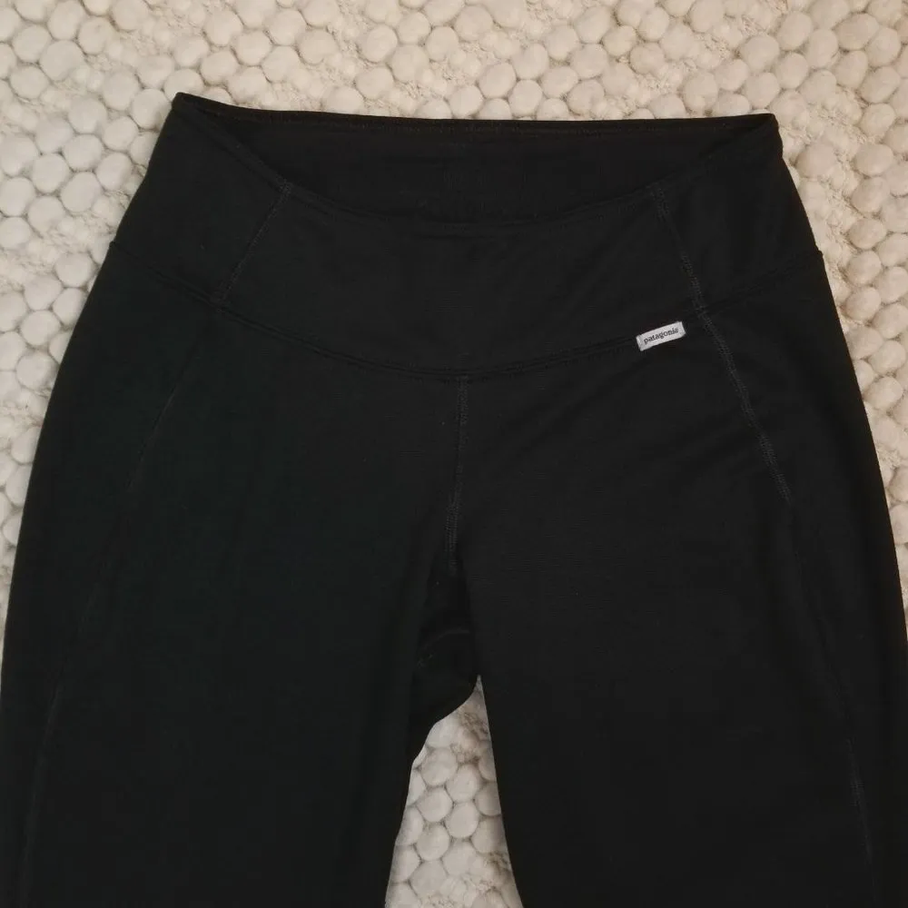 Patagonia  Capilene Polartec Baselayer Pants Black Sz Small - Image 4