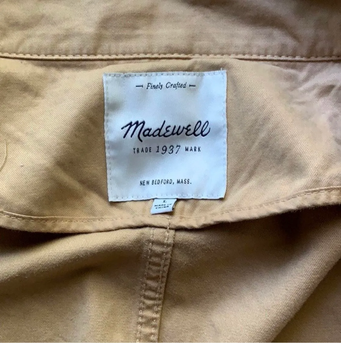 Madewell Prospect Jacket in Dark Sahara - Image 7