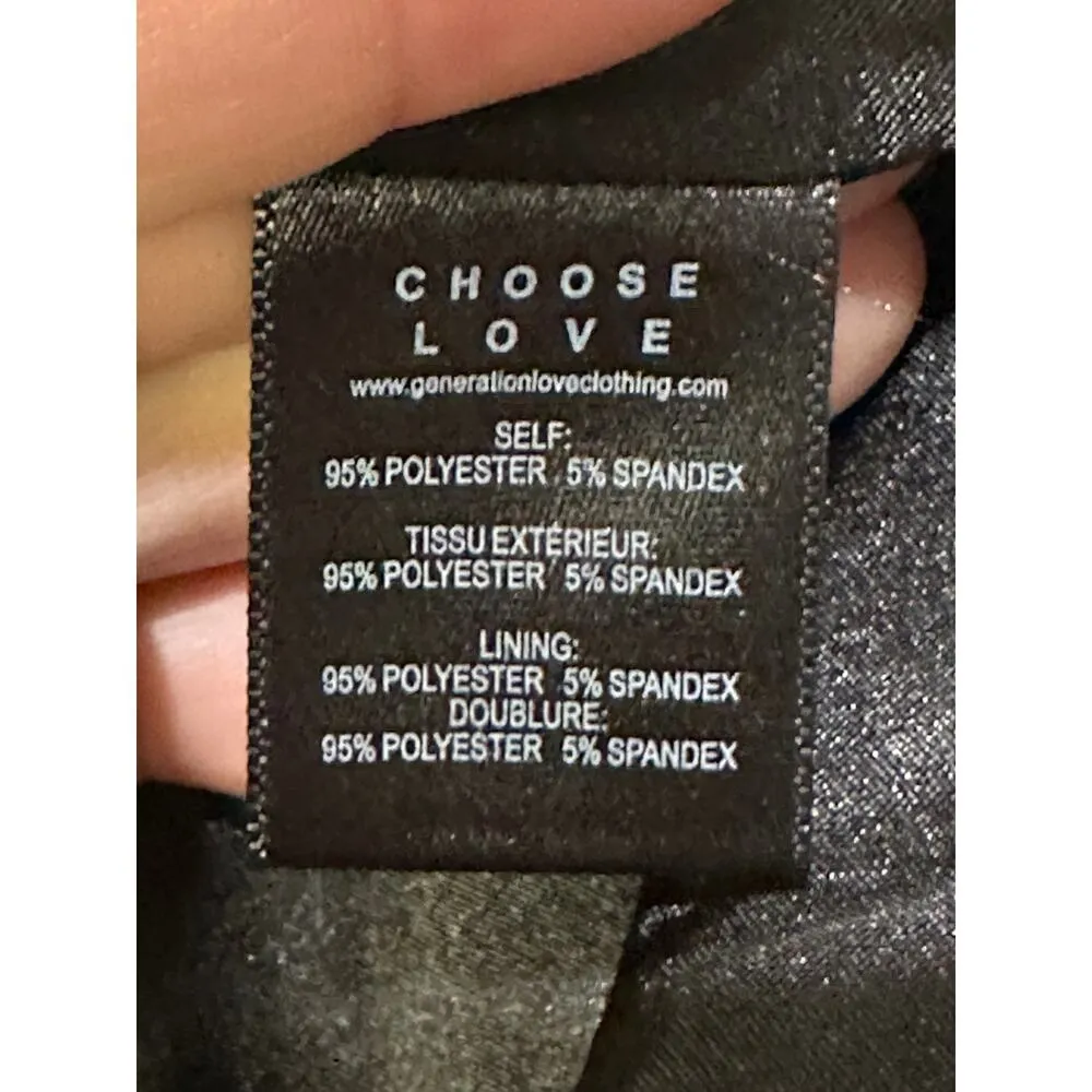 Generation Love Max Crepe Blazer Blazer Size XL NWT Gold Button Details Chic - Image 14