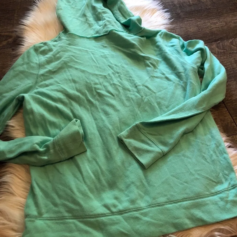 Victoria's Secret Pink Green Hoodie - Image 6