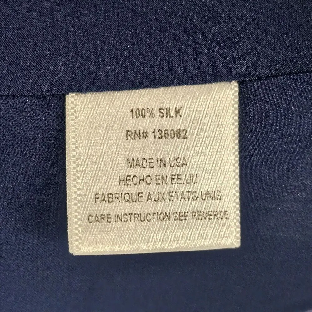 Lavender Brown Silk Watercolor Abstract Mini Dress Pockets Racerback Size S - Image 8