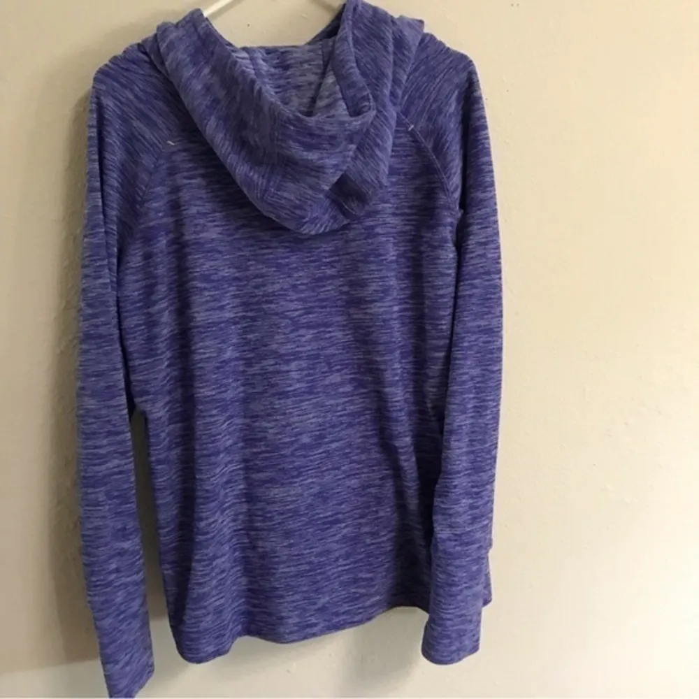 Lukka Women's Small Pullover‎ Sweatshirt Hood Hoodie with Pockets Purple - Image 2