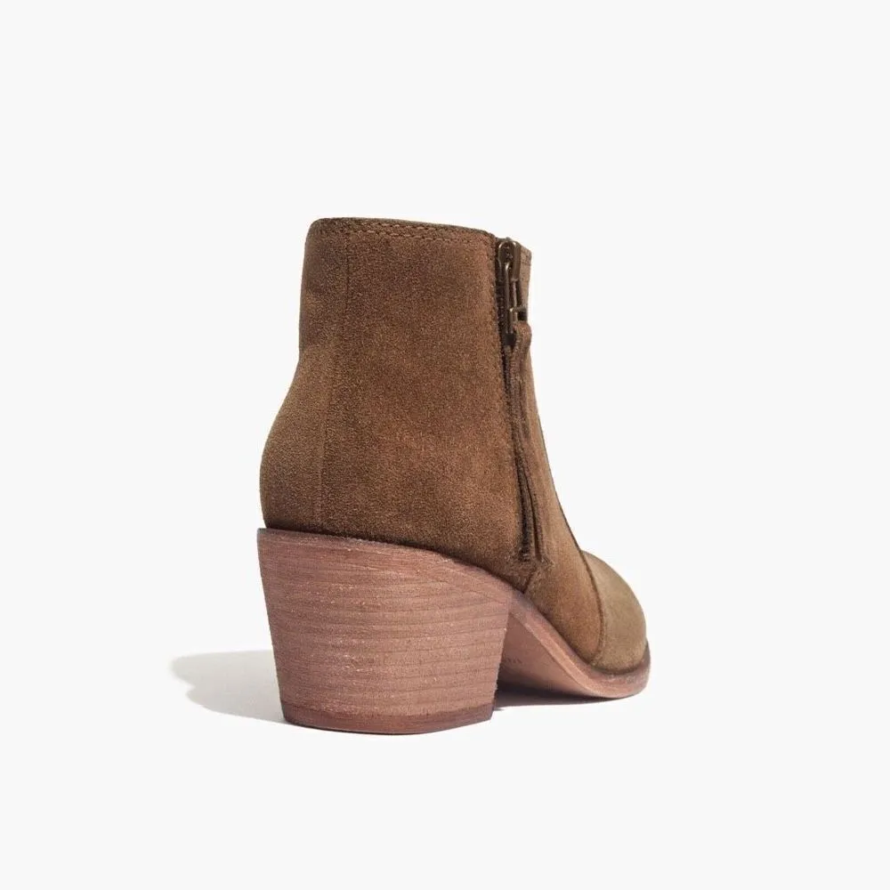 ✨Madewell Janice Ankle Boots Olive Suede Shoes✨ - Image 3