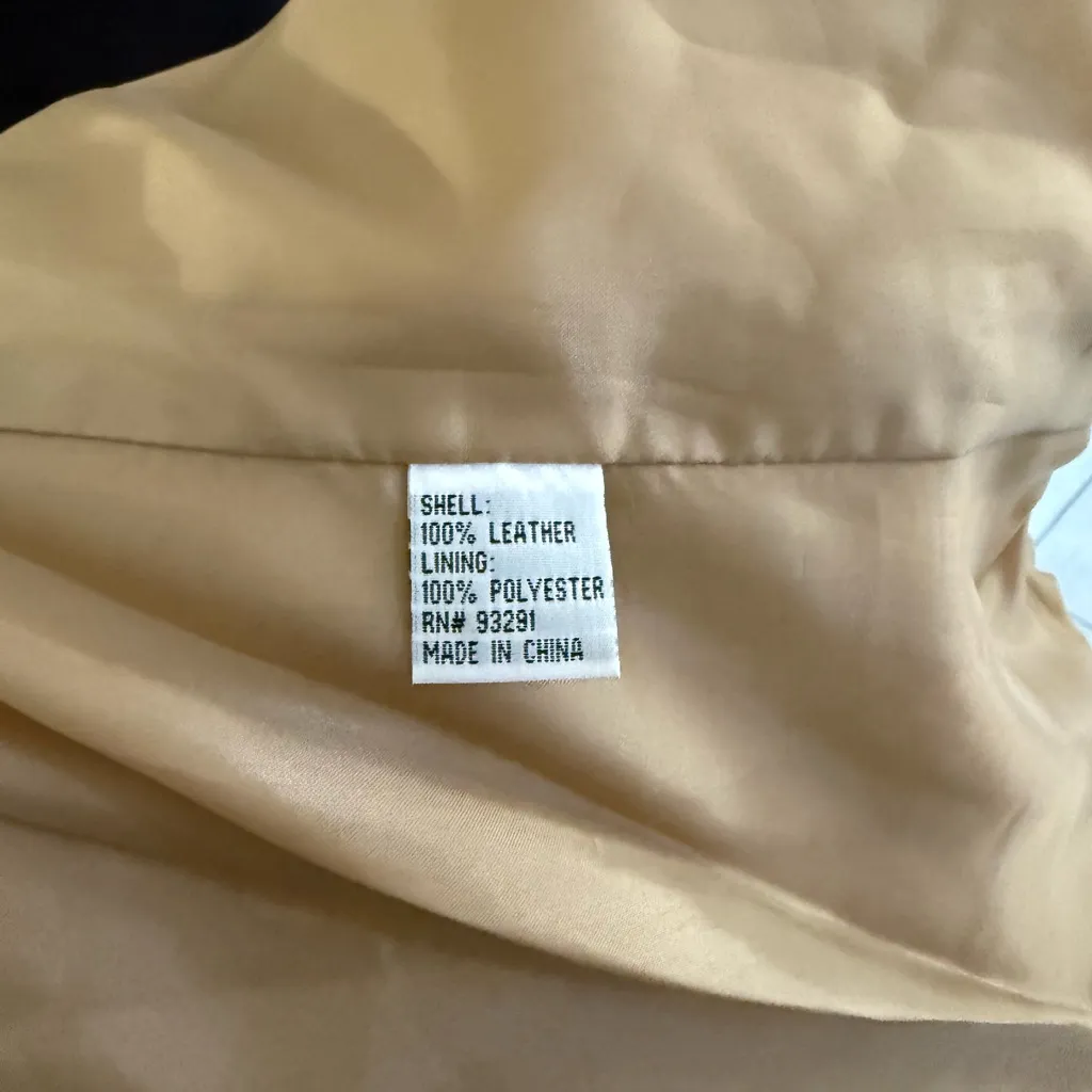 Vintage Embellished Suede Shirt Jacket size large - Image 7