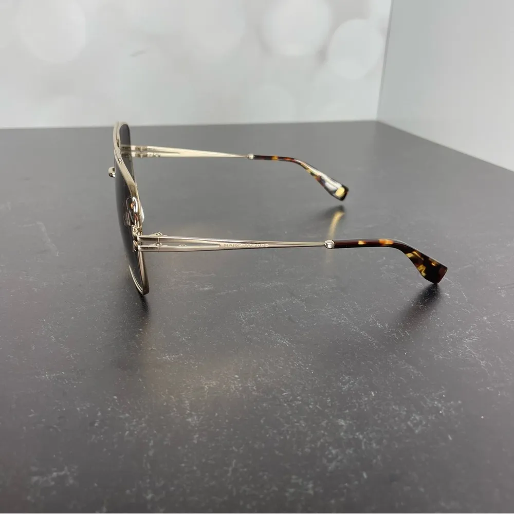 Marc Jacobs MJ1091/N/S 06JIB Gold Navigator Sunglasses Sz 59-14-140 - Image 3