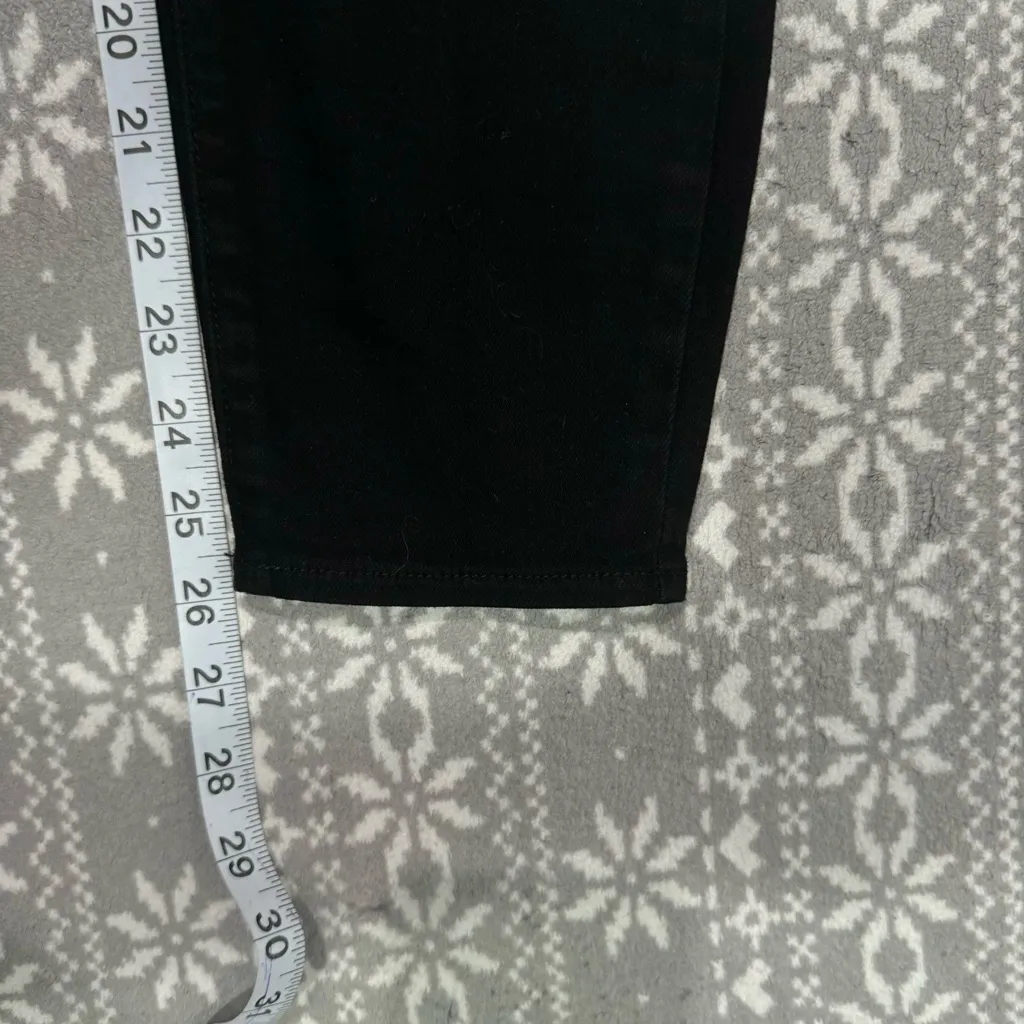 L'agence Margot‎ High Rise Skinny In Black Noir Size 28 - Image 11