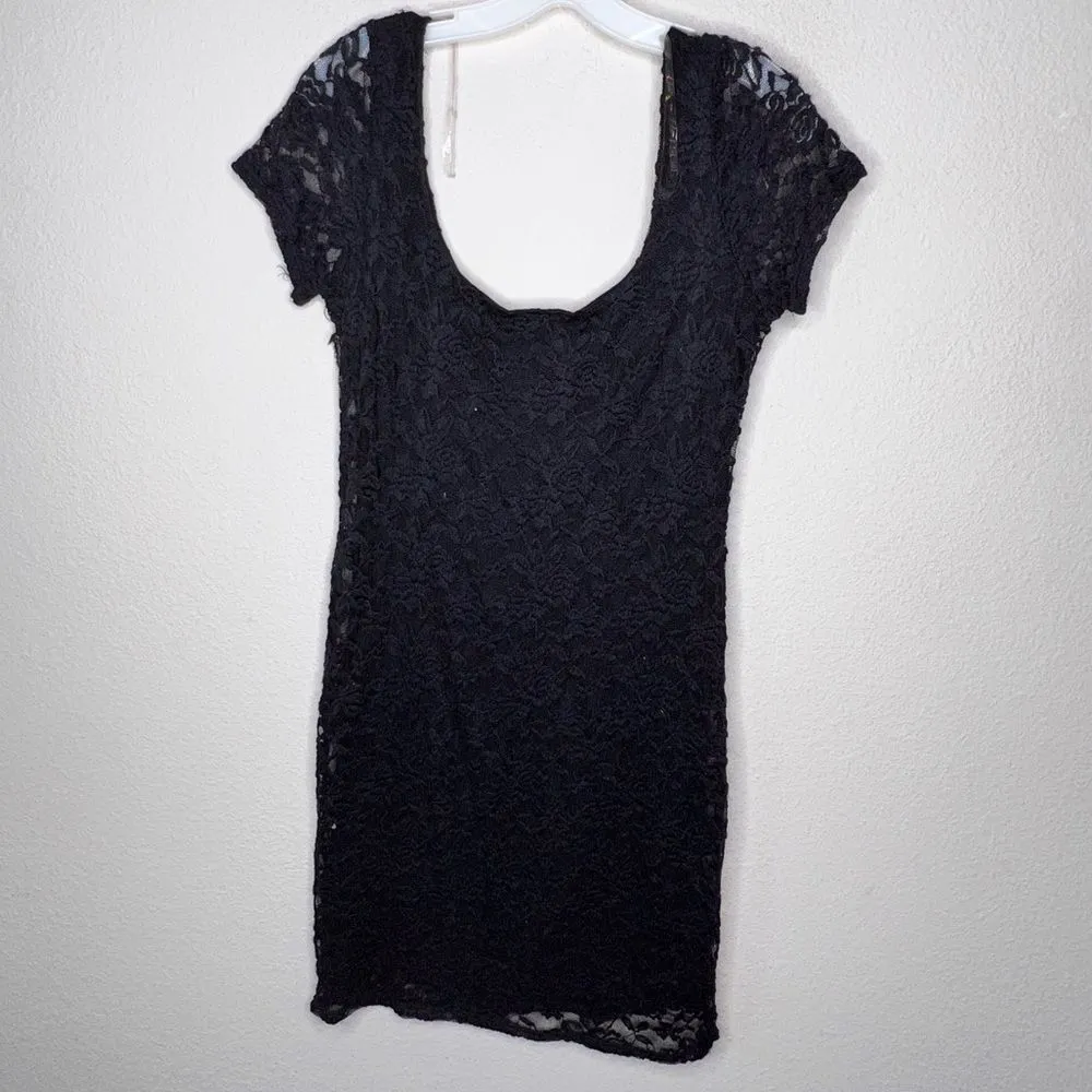 Panhandle Black Lace Dress nwt - Image 5