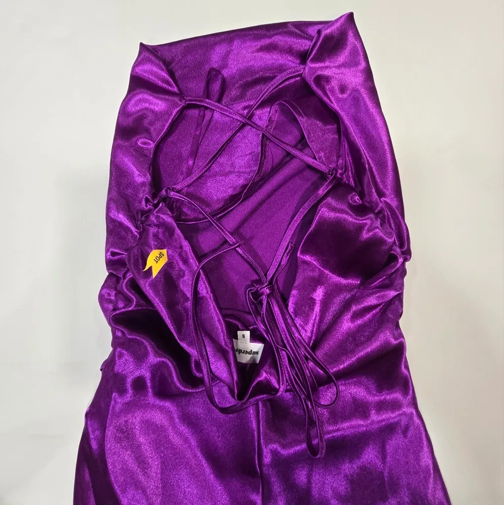 Superdown Lanthea Maxi Dress in Purple - Image 9