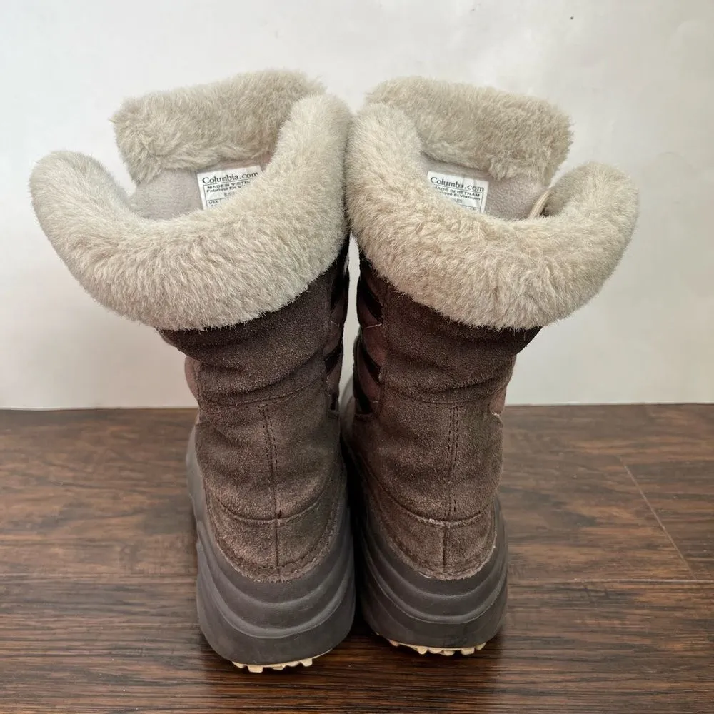 Columbia Sierra Summette 2 Quilted Outdoor Winter Snow Boots Brown Size 7.5 - Image 5