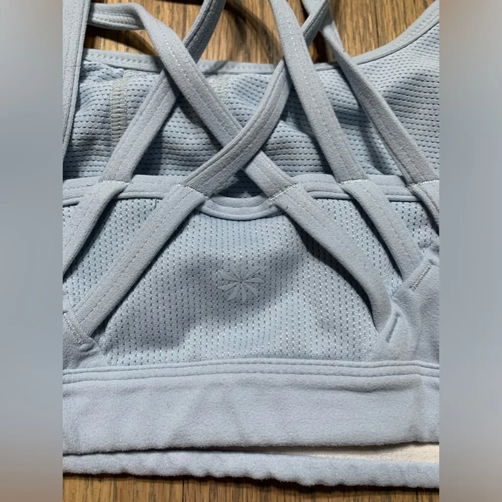 Athleta blue sports bra medium - Image 3