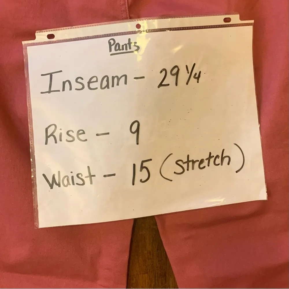 41 Hawthorn Pants 4 Beautiful Rose Pink Slim Stright Leg Pants Casual Feminine - Image 8