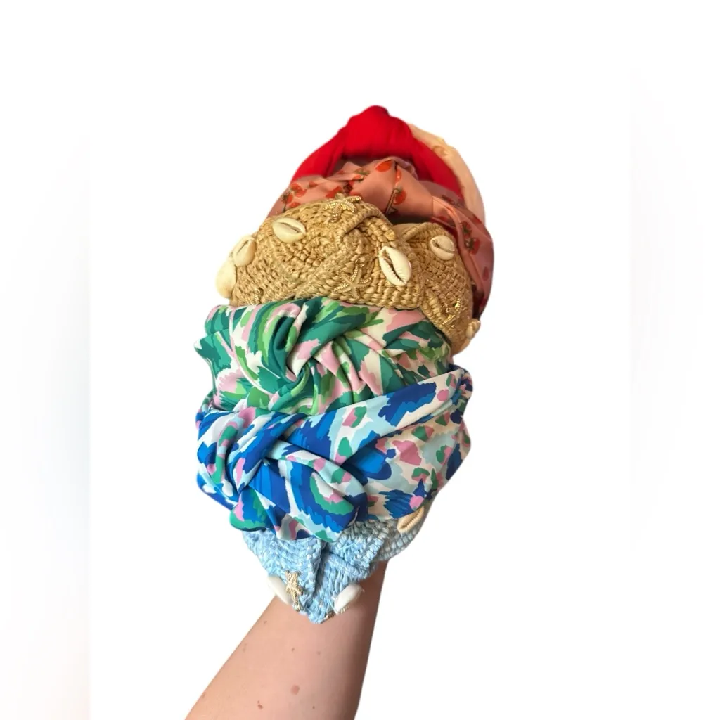 Bundle Colorful Headband Set Blue - Image 2