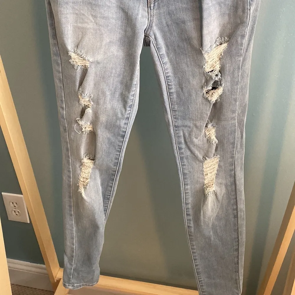 PacSun Size 24 Perfect Fit Teen Soft Distressed Jegging Preowned Jeans Pac Sun - Image 2