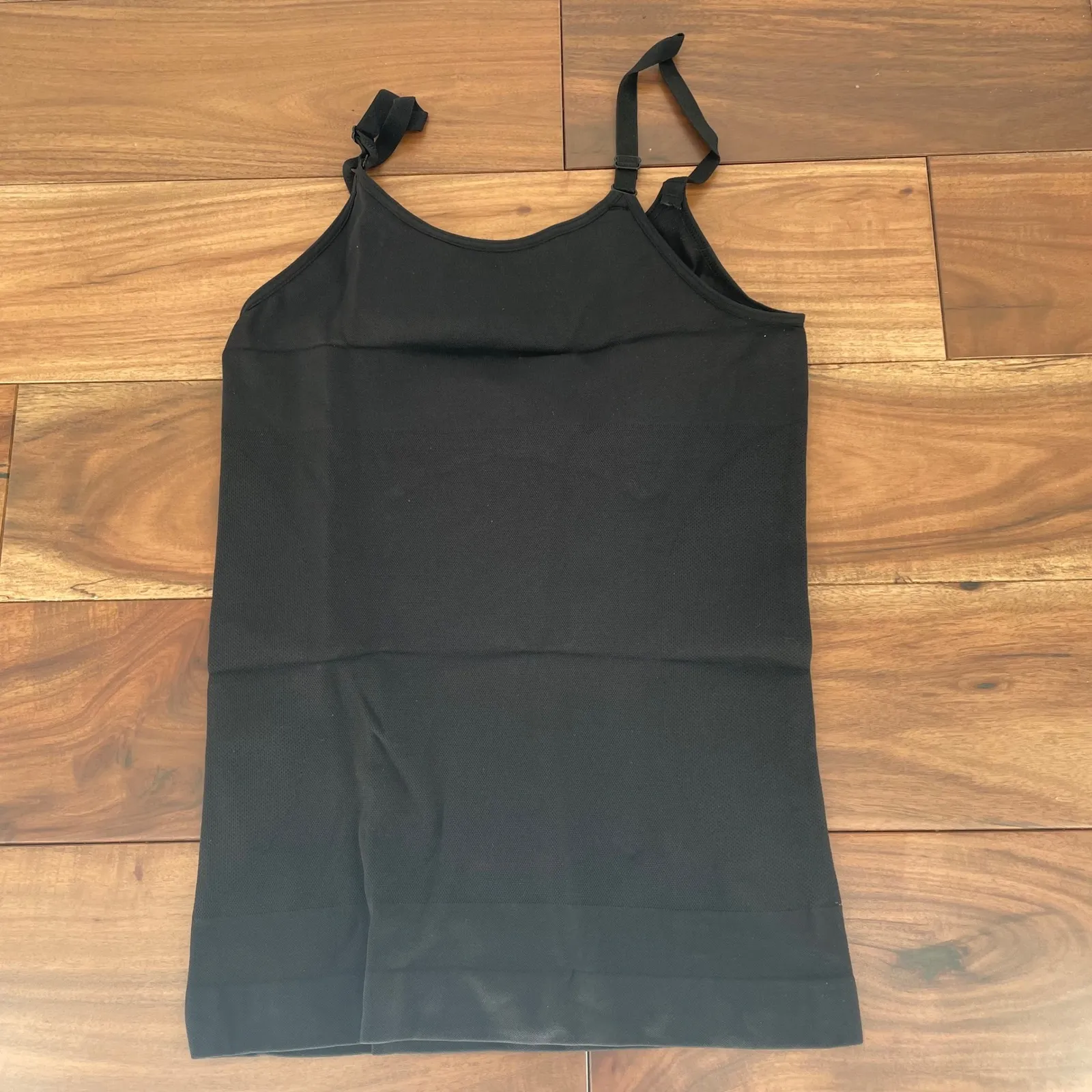 Shapermint Essentials All Day Every Day Scoop Neck Cami Black M M Size undefined - Image 5
