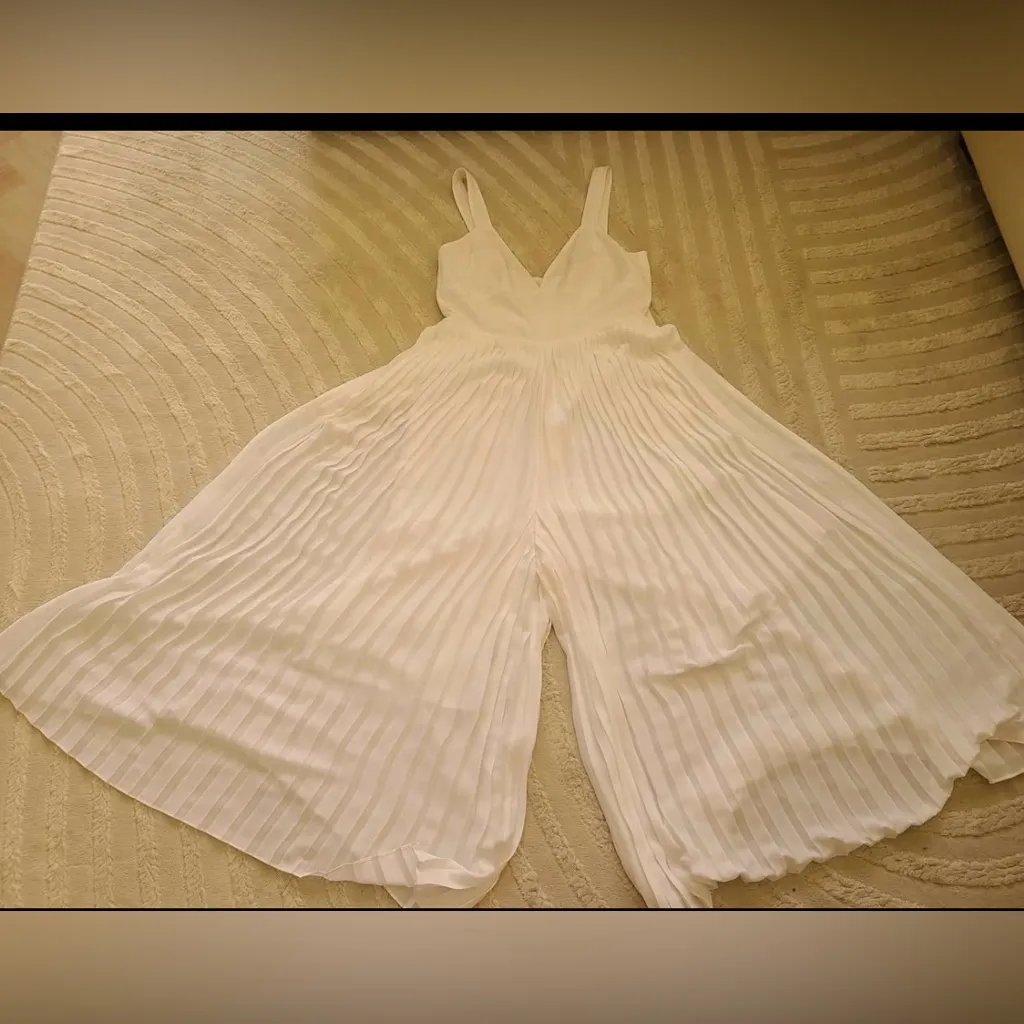 Vince pleated White Elegant Dress jumpsuits - Image 7