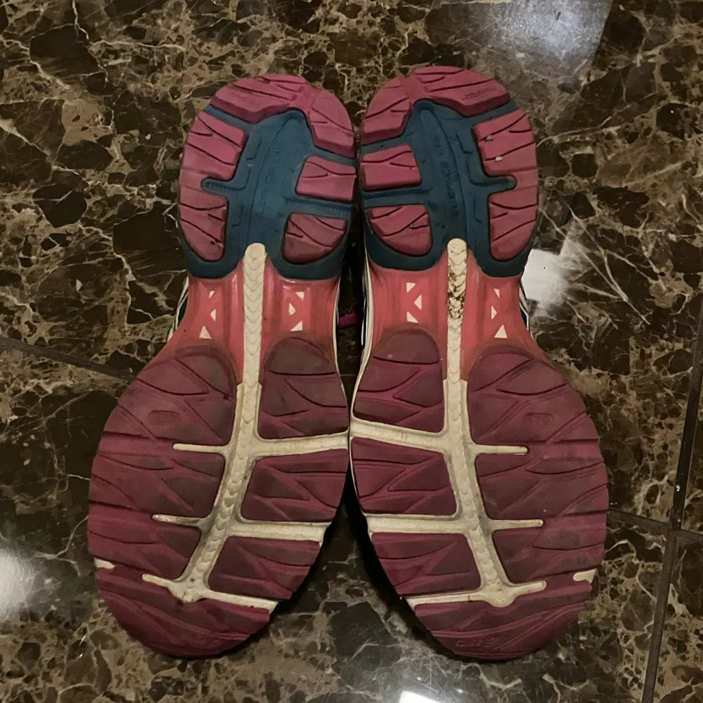 ASICS Gel Flux 3 Women's Size 9.5 Blue/Pink Running Athletic Shoes Sneakers - Image 13