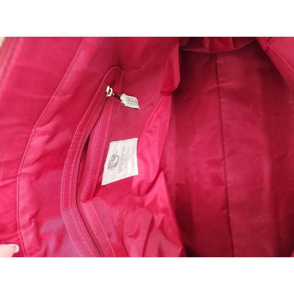 Spartina 449 Daufuskie Island Linen and Leather Weekender Bag - Image 15