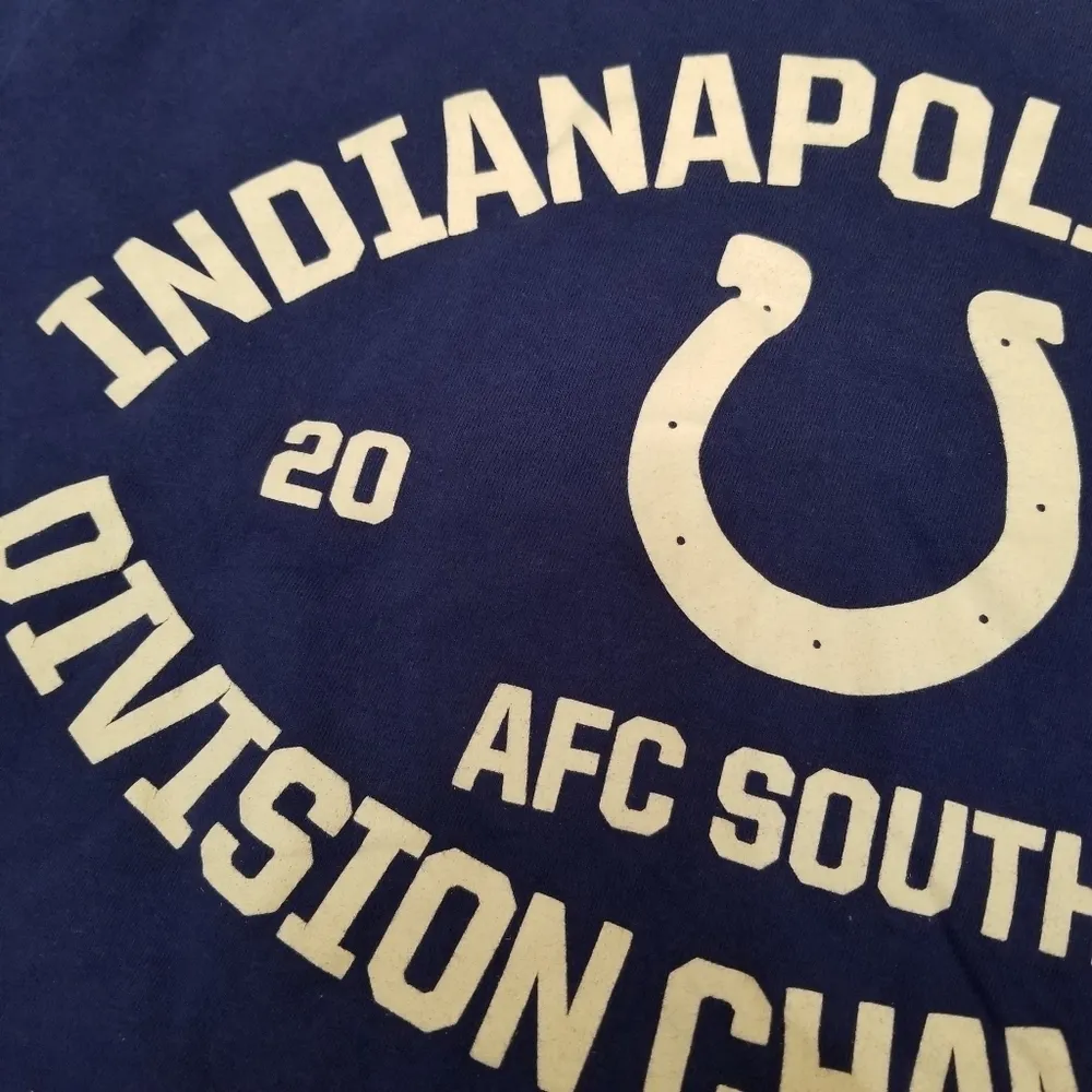 {S} Nike Indianapolis Colts AFC Division Champ Tee - Image 5