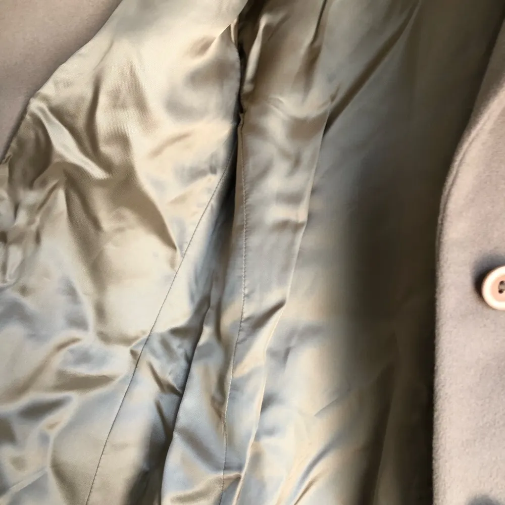 United Colors of Benetton wool blend camel color dress coat dress jacket - Image 9