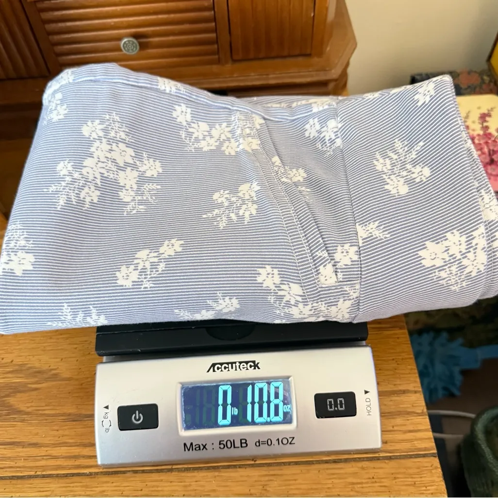 Croft & Barrow The Effortless Stretch Shorts Women’s 22W Floral Railroad Stripe - Image 10