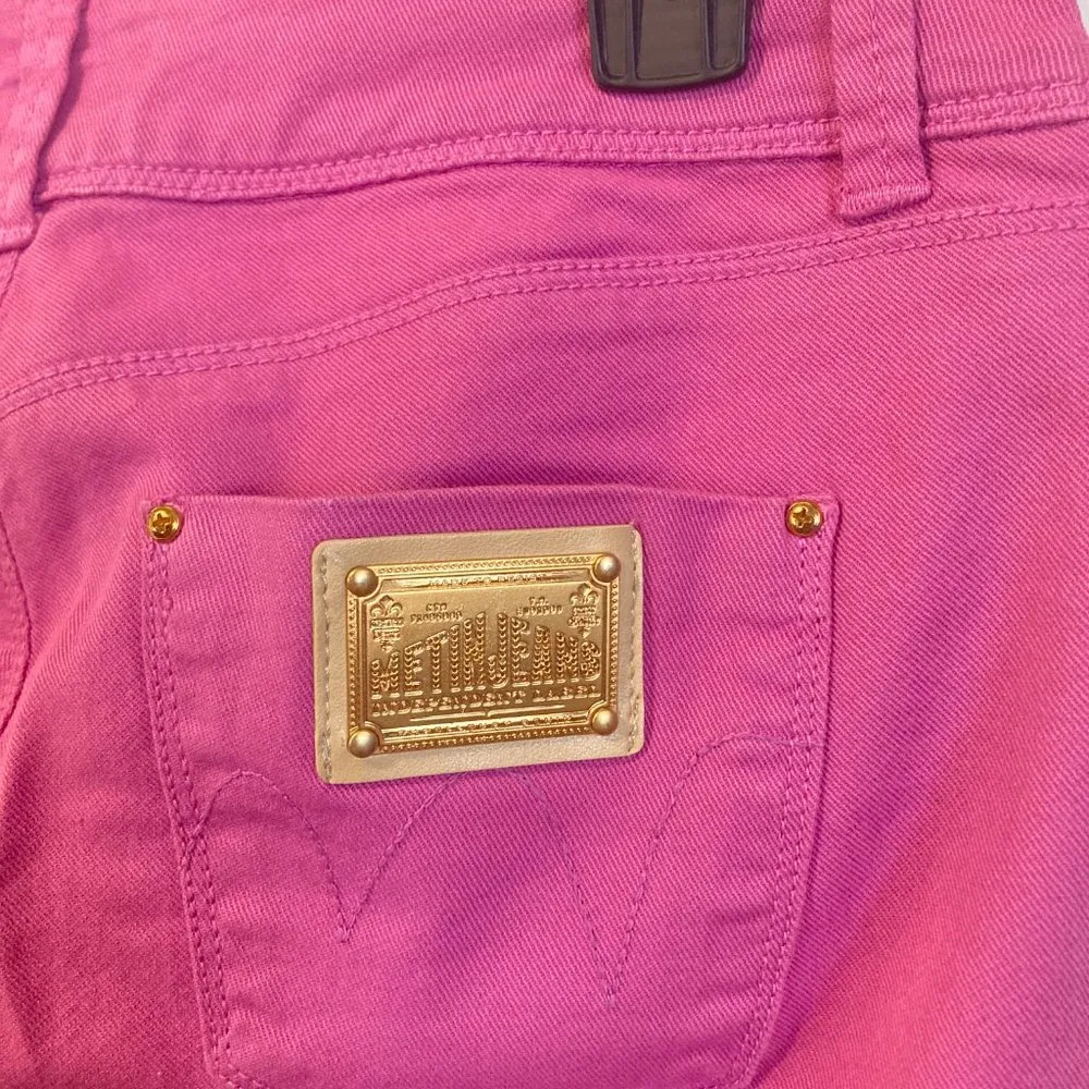 MET women's size 26 durable stretchy gold hardware H - Image 6