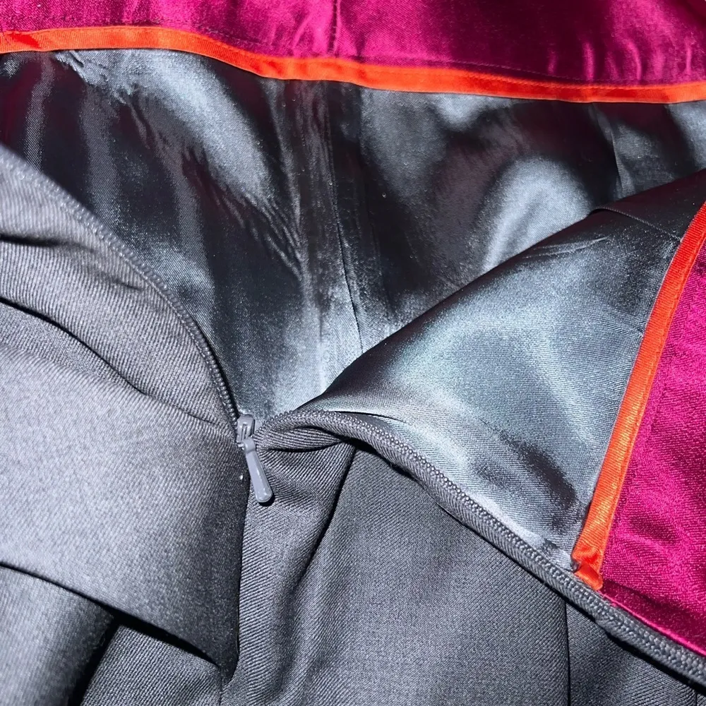 TED BAKER Size 2 (US 6) Pleated Wool/Silk Blend lined Mini Skirt - Image 7