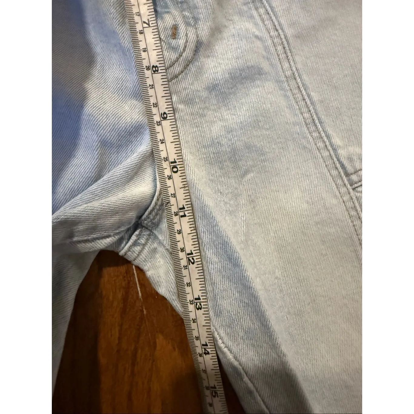 Mother Denim Springy Ankle seam front jeans size 28 finale Blue - Image 7