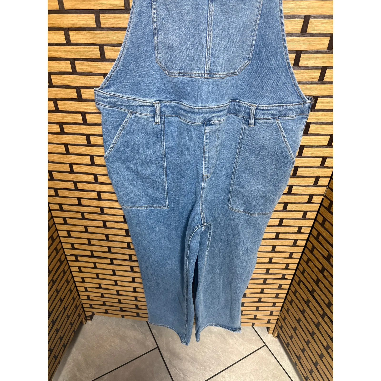 Ava & Viv Denim Overalls Size 20W - Image 5