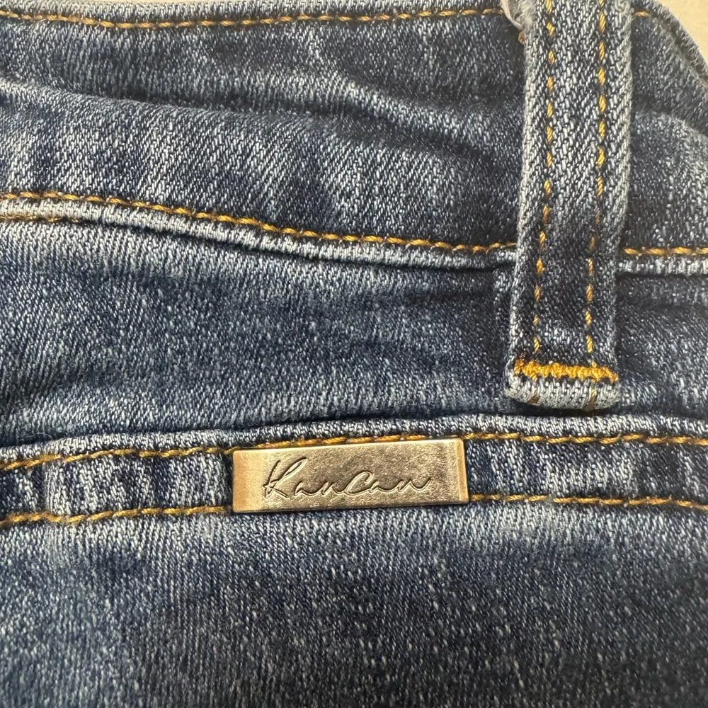 KanCan Dark Wash Low Rise Jeans Blue Size 24 - Image 5