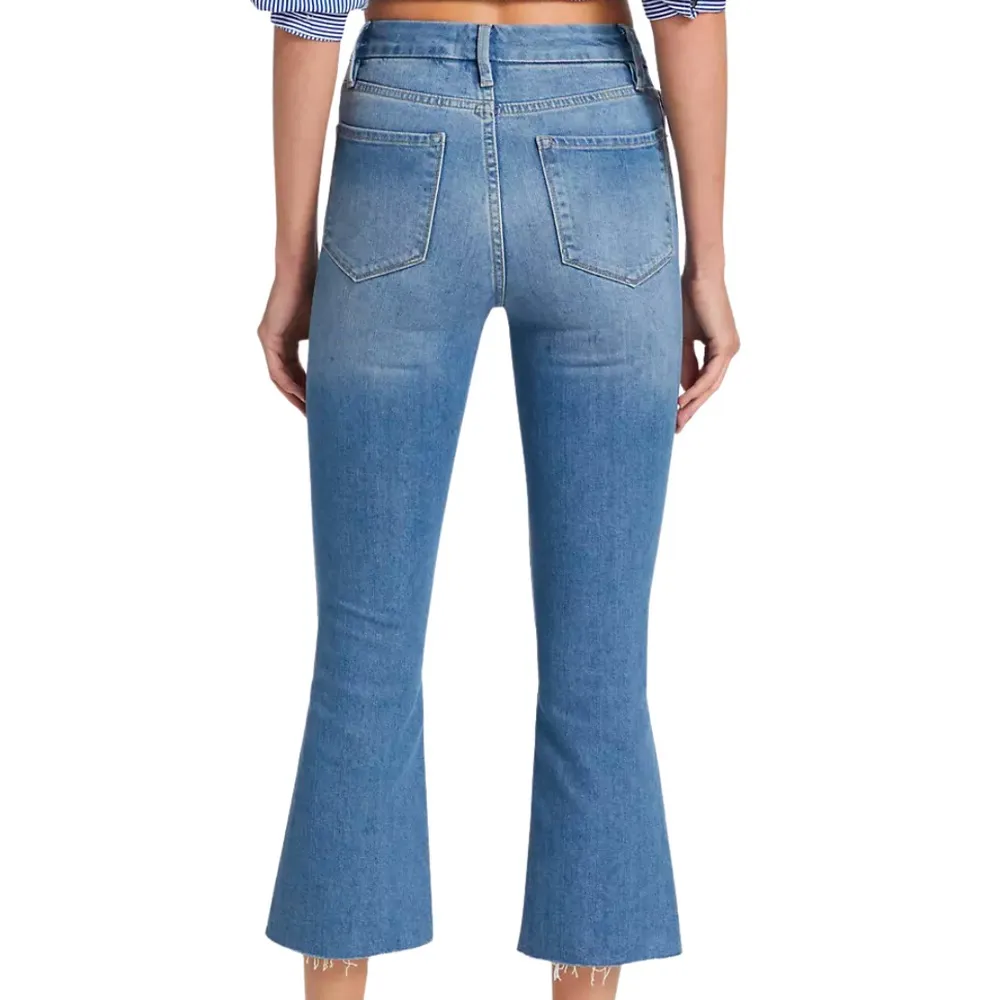 FRAME DENIM FRAME LE CROP MINI BOOT IN CABANA - Image 2