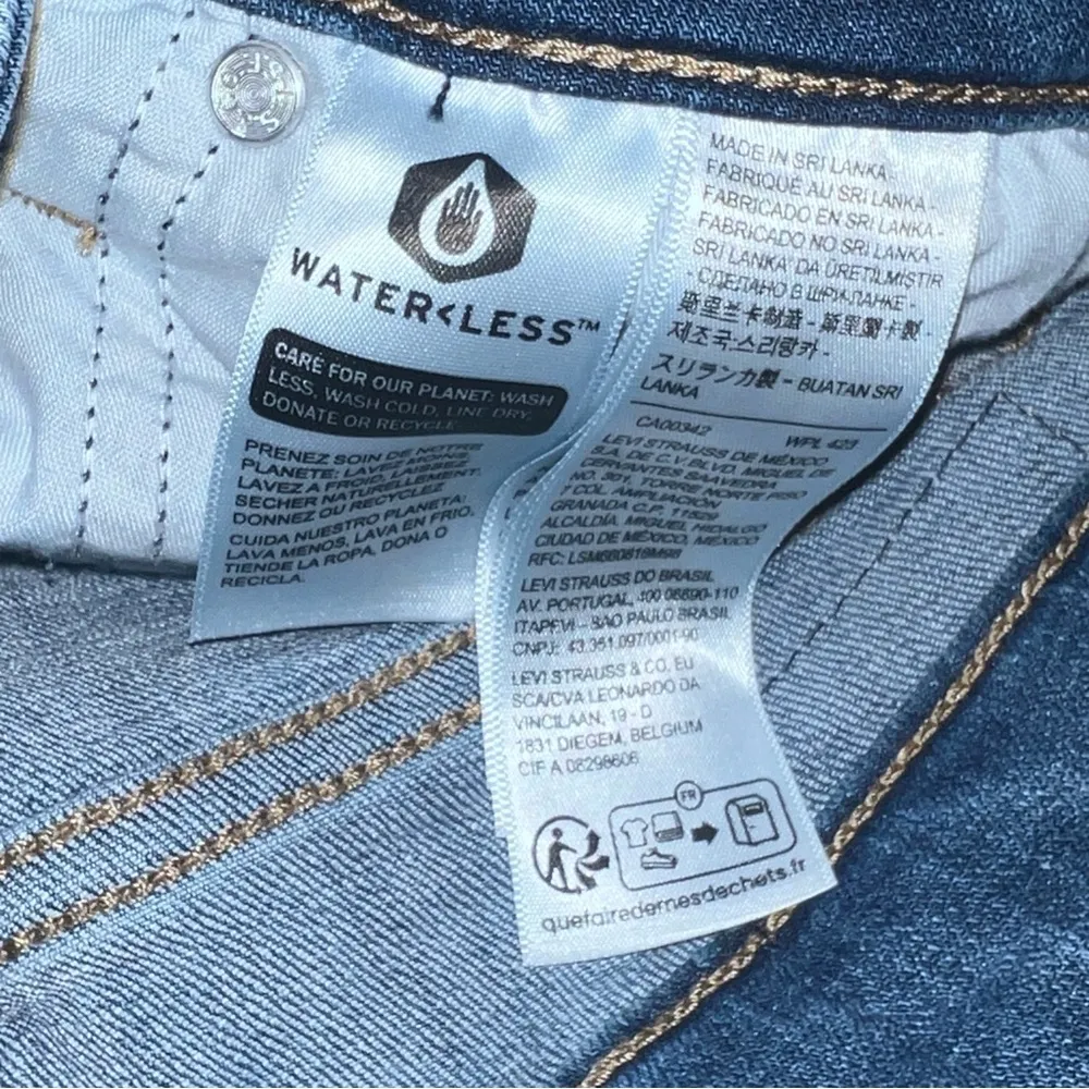 Levi's Blue Skinny Jeans Classic Fit Denim - Image 3