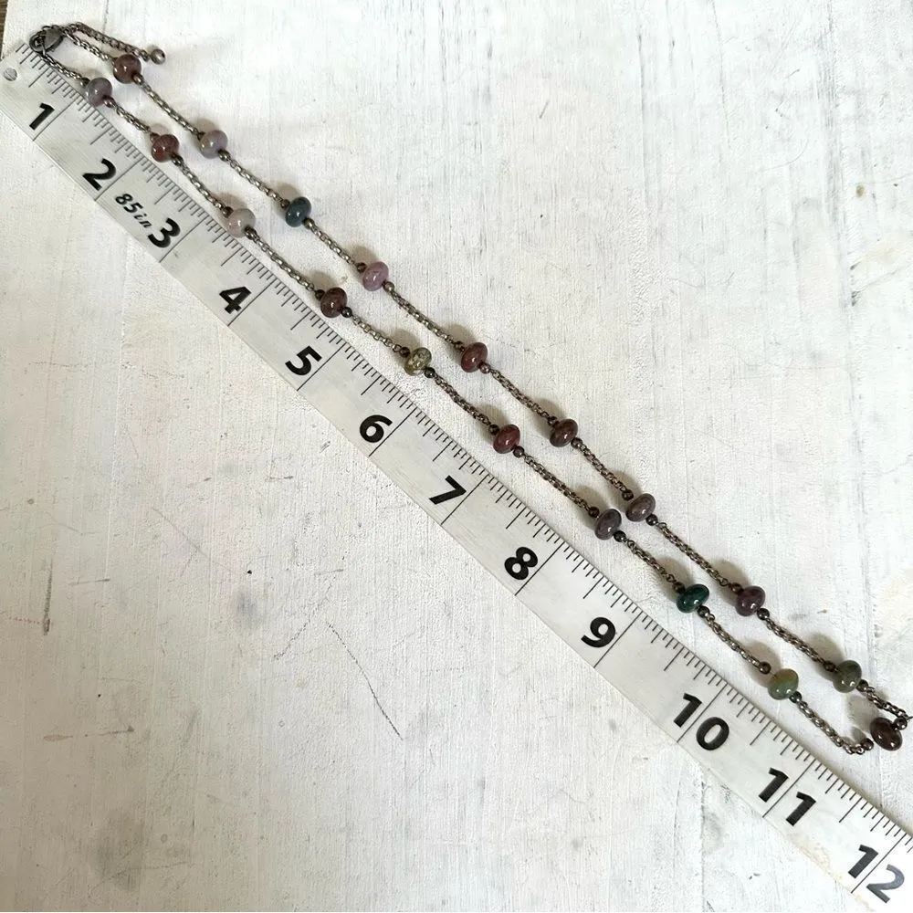 Indian agate necklace - Image 4