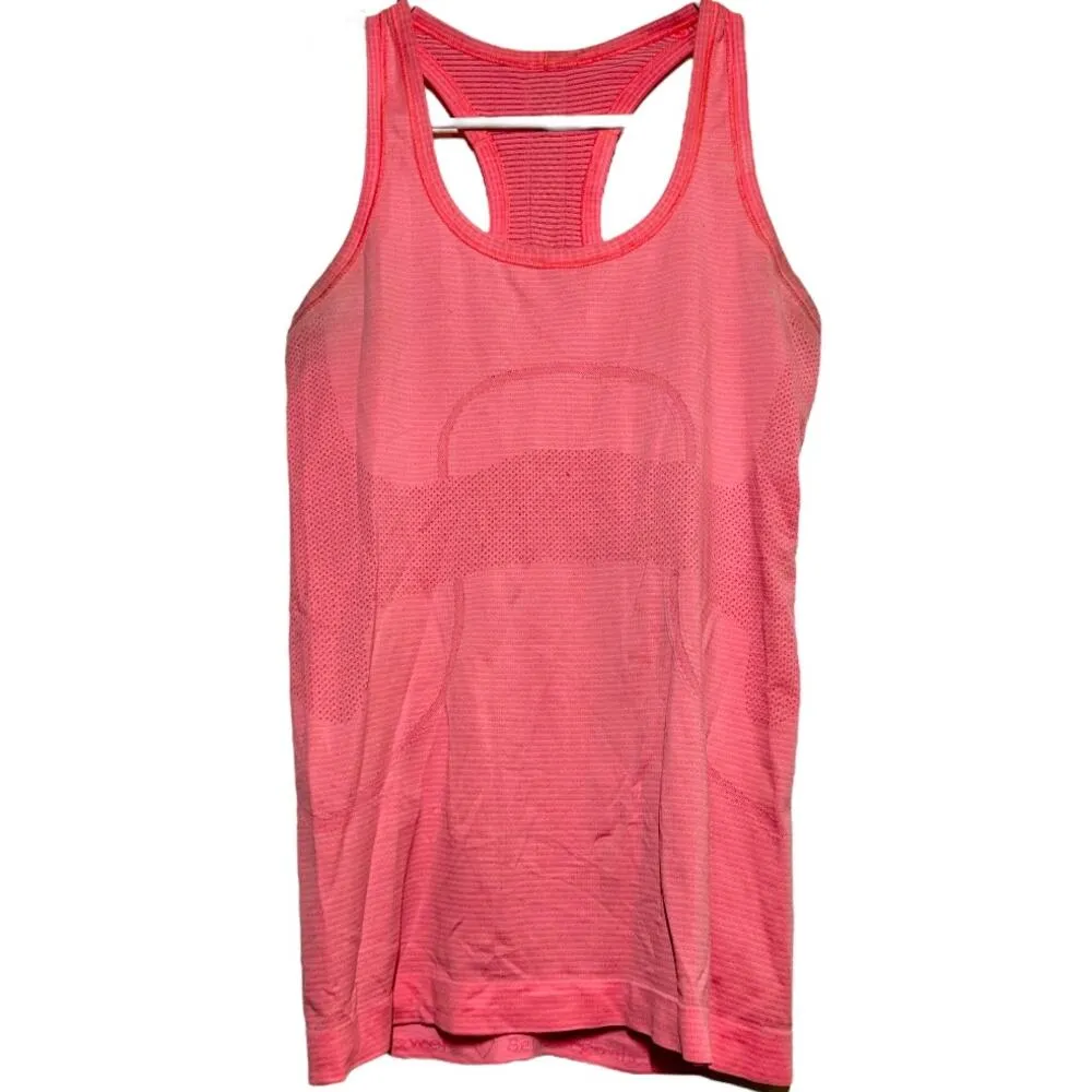 Lululemon Swiftly Tech Racerback Heathered Grapefruit First Release 4 - Image 2