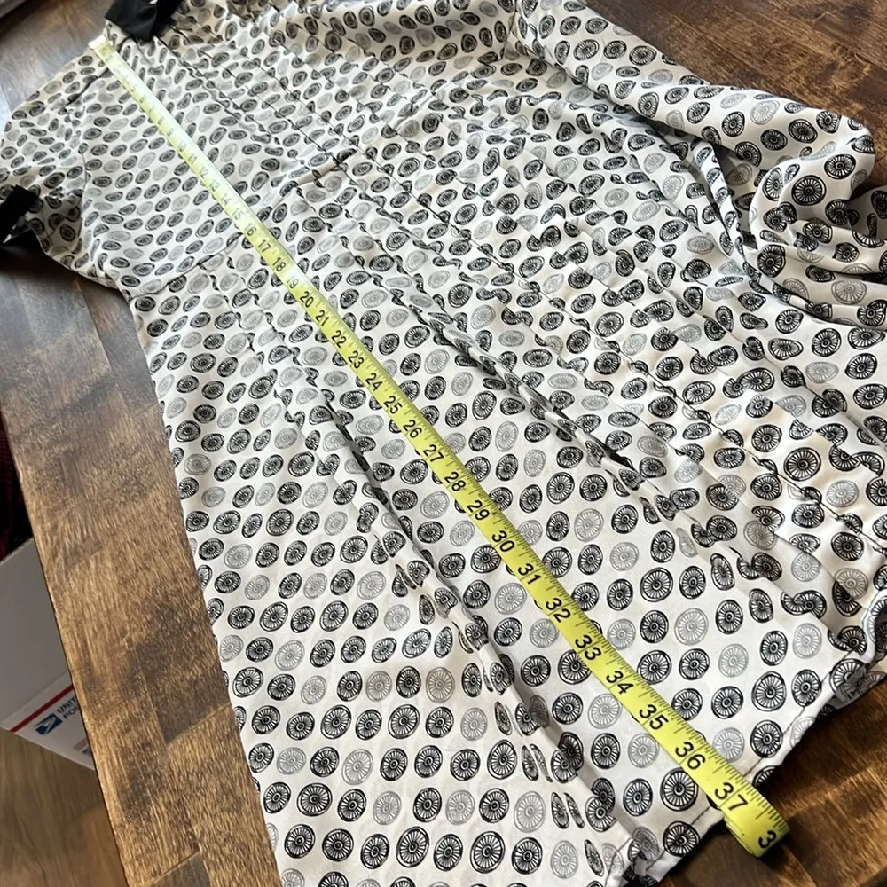 JASON WU for Target Wheel Print Shirt Retro Midi Dress Size Medium - Image 12