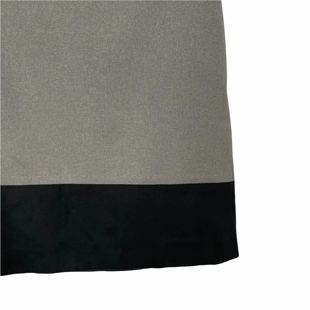 Ann Taylor Loft Mini Skirt Grey Black Colorblock - Image 3