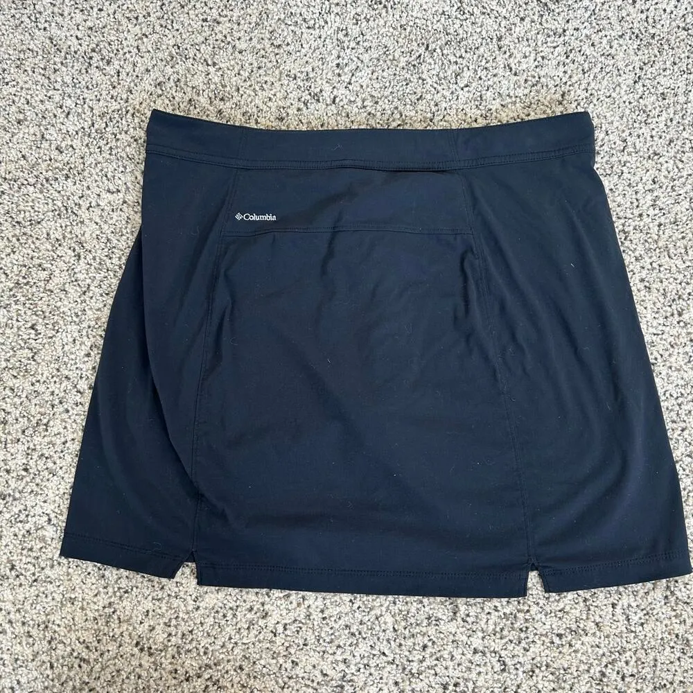 Columbia Black Skort Womens Size 10 Omni-Sheild Casual Outdoor - Image 2