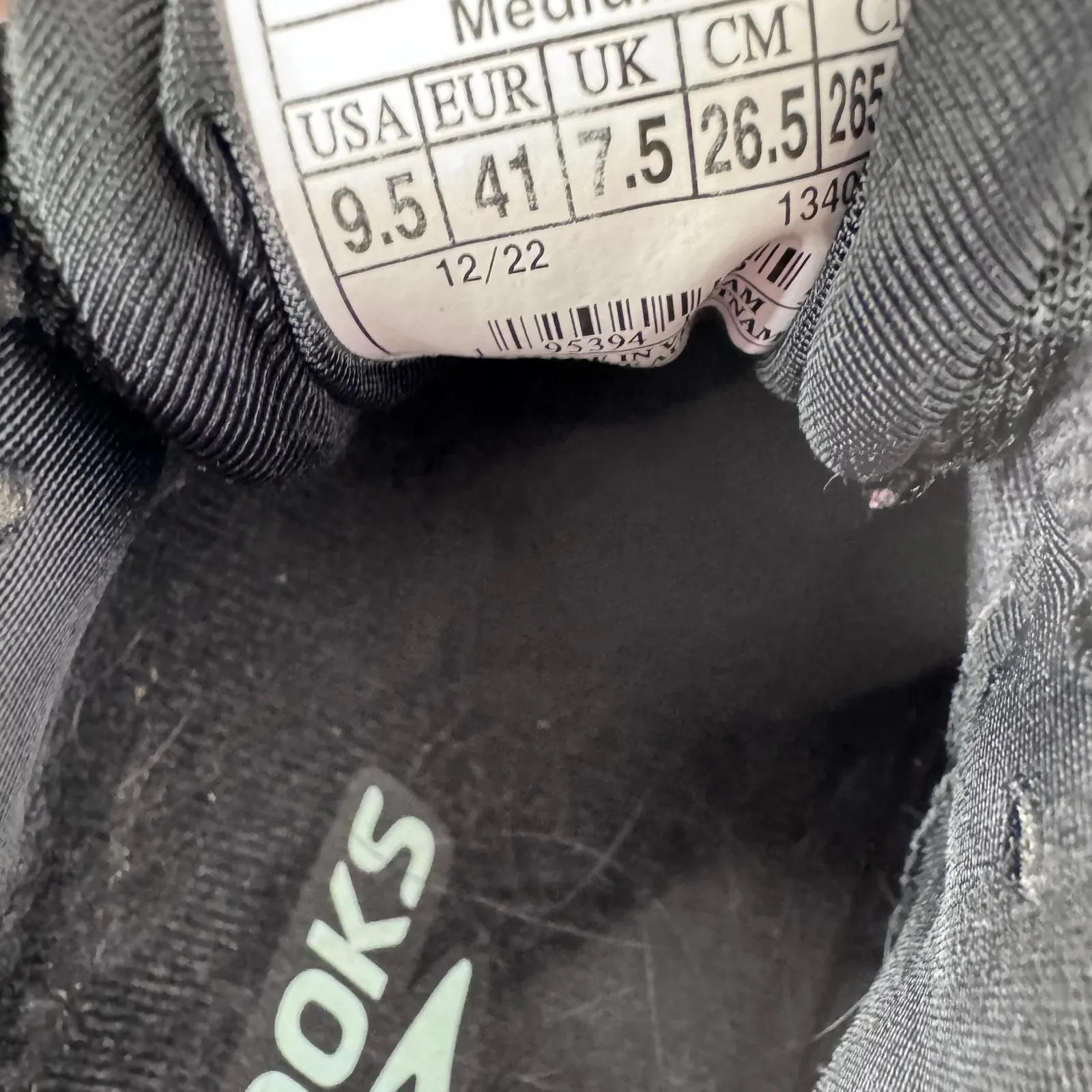 Brooks Glycerin GTS 20 Women's Black Running Shoes Size 9.5 - Image 6