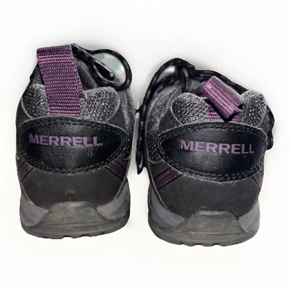 Merrell Vibram Women’s SIREN Sport 2 Hiking Shoes Waterproof Black Purple Size 5 - Image 5