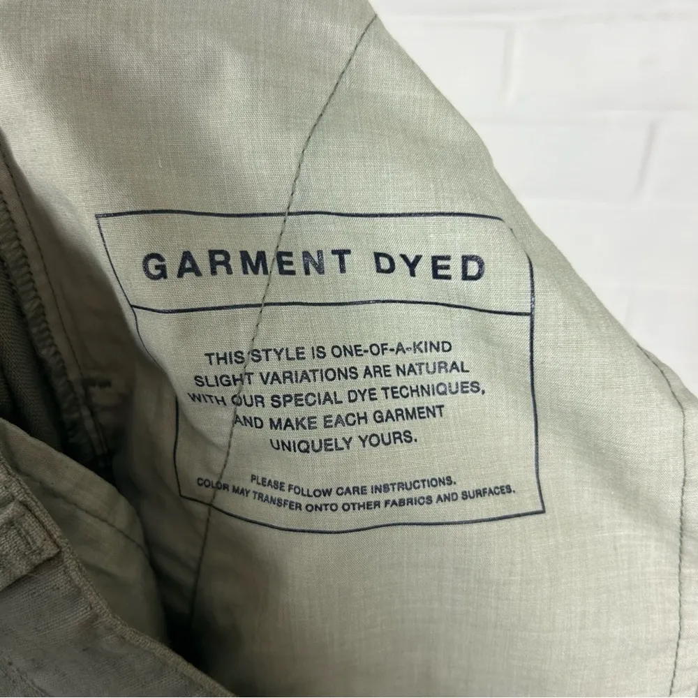 Gap High Rise Wide Leg Linen Blend Pleated Trouser Pants Size 10 - Image 5