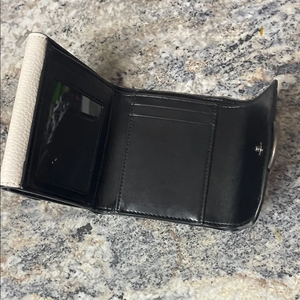 COACH JADE SMALL DOUBLE FLAP WALLET IN COLORBLOCK... - Image 5