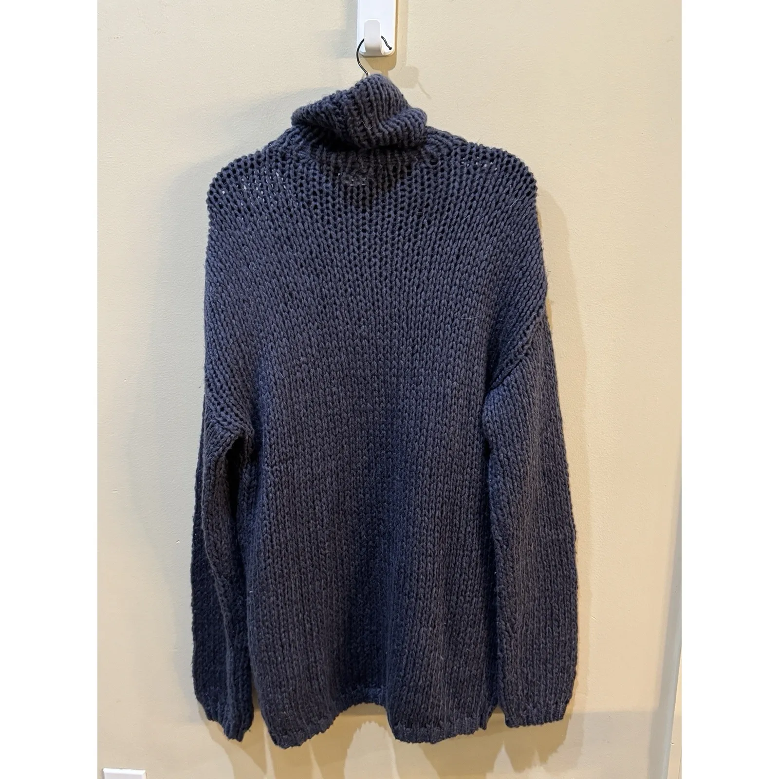 LOVERS + FRIENDS Independent Sweater in Blue Womens‎ Turtleneck Revolve Wool - Image 3