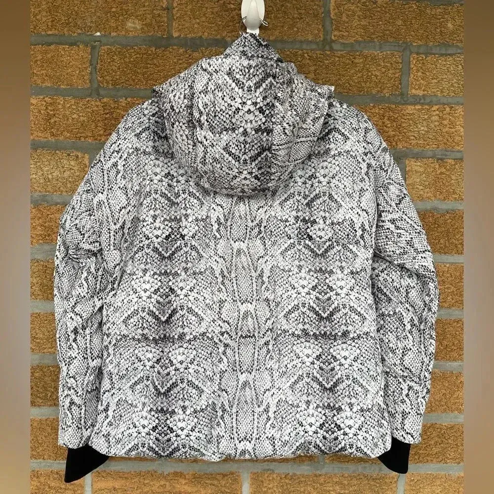 Varley Highland Puff Jacket Contrast Snake XS - Image 5