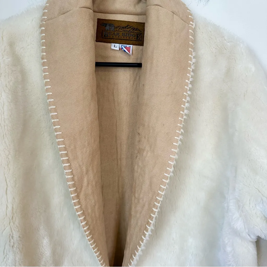 Bear Ridge Outfitters Faux Fur/Suede Snowflake Jacket - Image 6