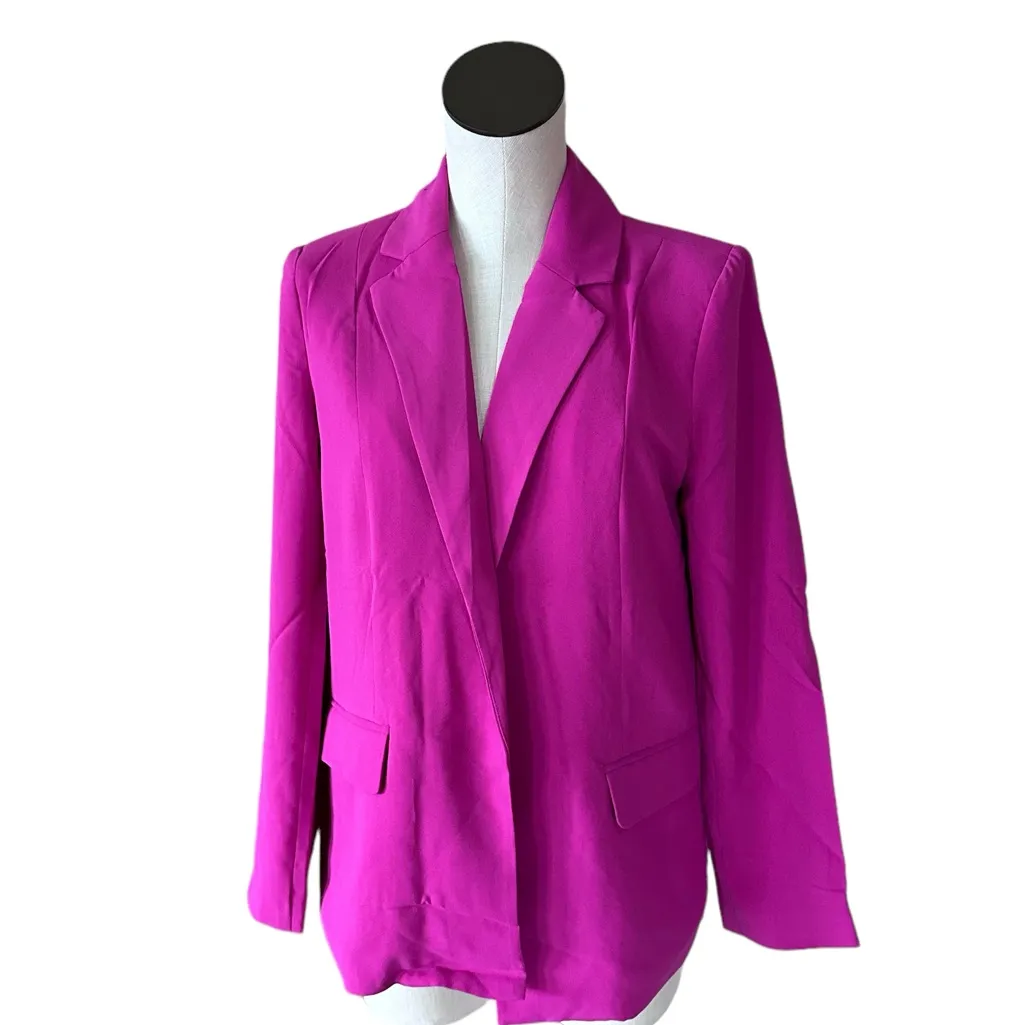 NWT Steve Madden  Payton Blazer Color:Raspberry - Image 8