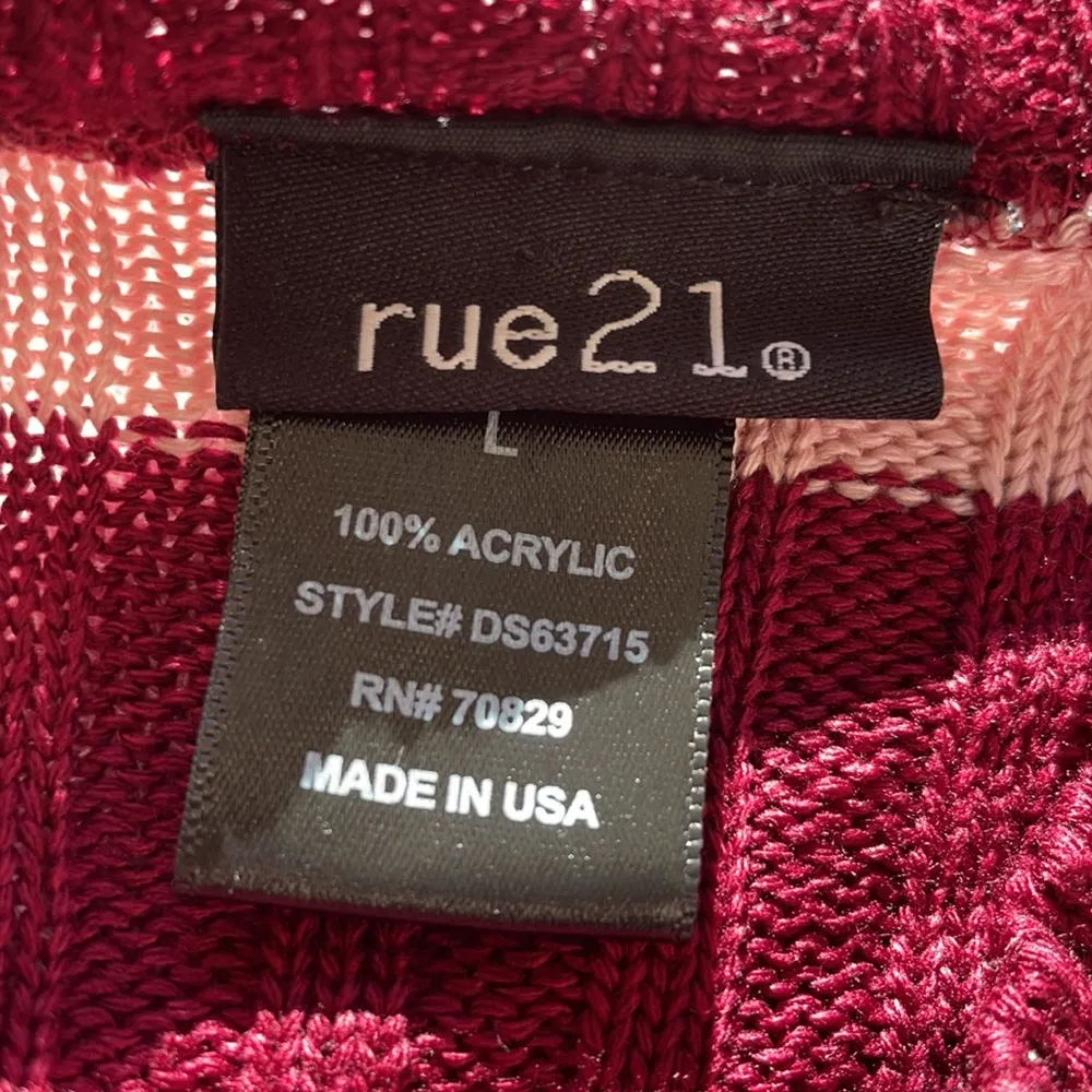 Rue 21  striped cropped sweater - Image 5