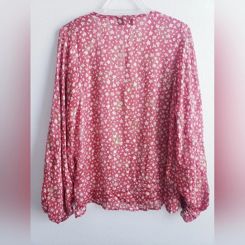 Vici Floral Long Sleeve Blouse - Image 7