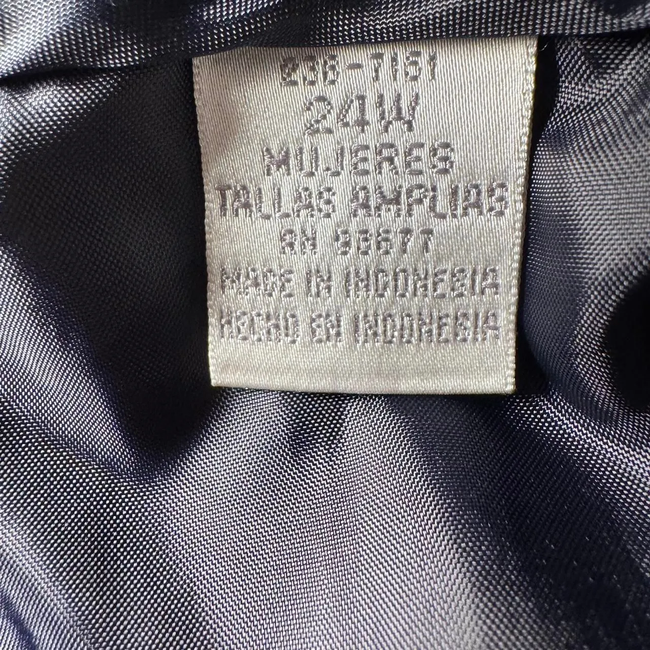 Liz Baker Womens 24W Navy Pinstripe Pencil Skirt Plus Size Career Office - Image 4