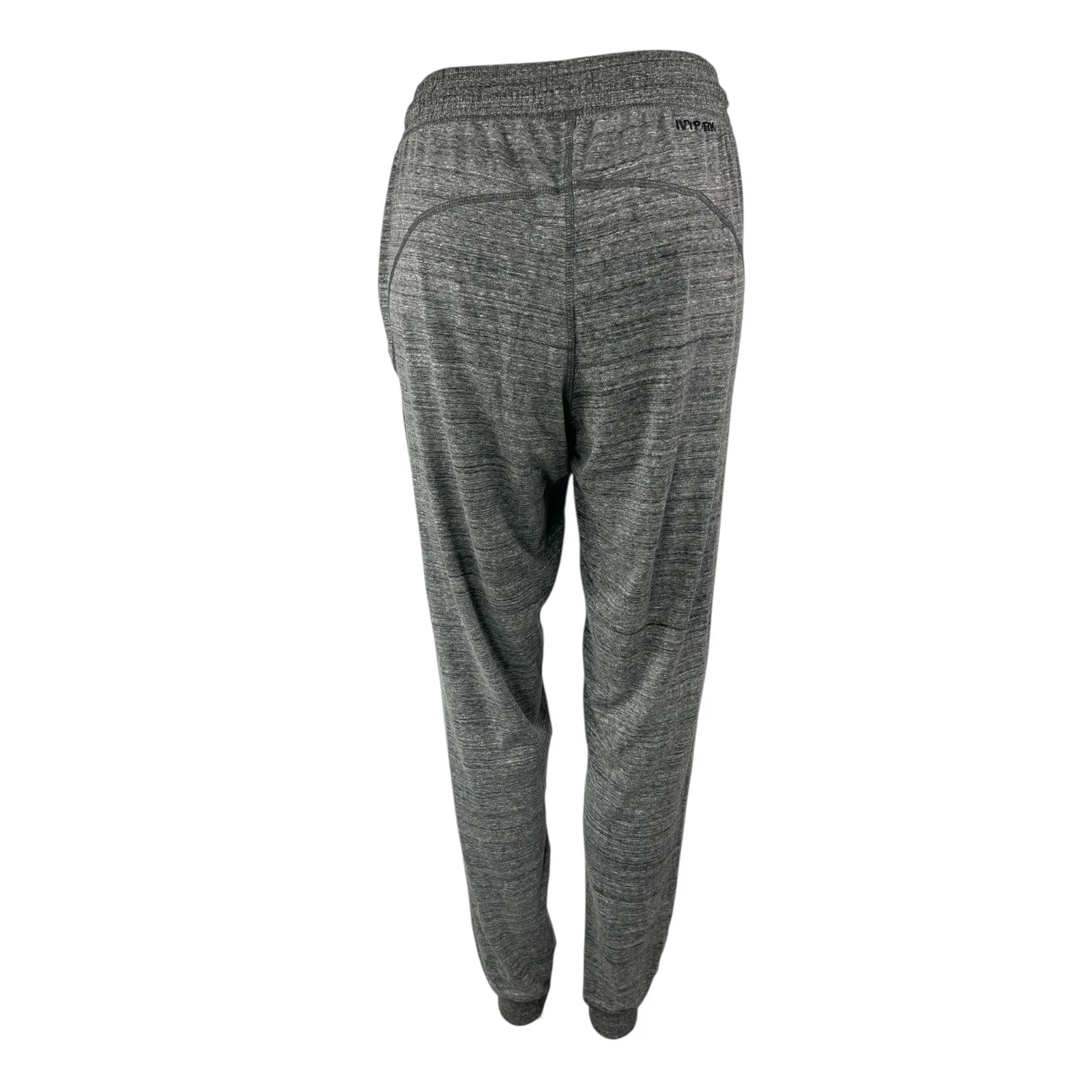 Ivy Park Women's Gray Heather Drawstring Tapered Trousers Sweatpants Joggers S - Image 2