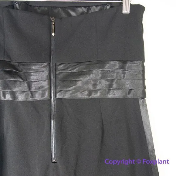 New! White‎ House Black Market Strapless Tuxedo Jumpsuit, size 10 - Image 15